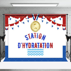 Lofaris Marathon Station D Hydratation Sport Olympic Backdrop