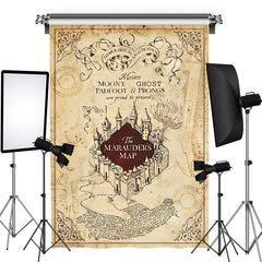 Lofaris White Floral Harry Potter-Themed Baby Shower Backdrop | Harry Potter Backdrop | Photography Harry Potter Backdrop | Hogwarts Photo Backdrop