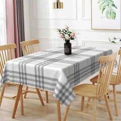 Lofaris Marble Pattern Peaceful Rectangle Tablecloth