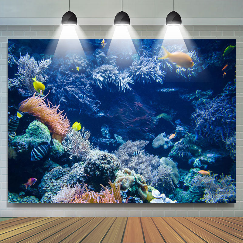 3D Coral Reef And Fish Beach Towel Microfiber Soft Quick Dry bath