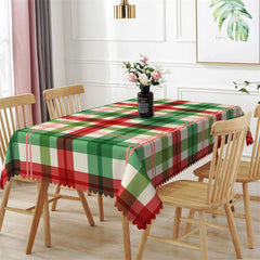 Lofaris Merry Christmas Holiday Rectangle Tablecloth