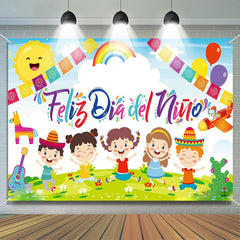 Lofaris Mexican Feliz Dia Del Nino Children Day Backdrop