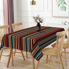 Lofaris Mexican Fiesta Rectangle Tablecloth for Dining Room