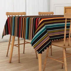 Lofaris Mexican Fiesta Rectangle Tablecloth for Dining Room