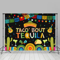 Lofaris Mexican Taco Bout Tequila Party Holiday Backdrop