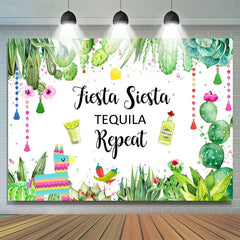 Lofaris Mexico Fiesta Siesta Tequila Repeat Holiday Backdrop