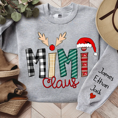 Lofaris Mimi Claus Family Gifts Christmas Custom Sweatshirt