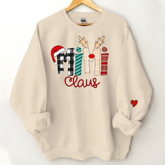 Lofaris Mimi Claus Grandma Customized Christmas Sweatshirt