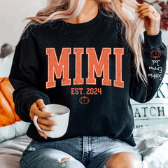 Lofaris Mimi est 2024 Pumpkin Autumn Custom Sweatshirt