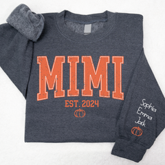 Lofaris Mimi est 2024 Pumpkin Autumn Custom Sweatshirt