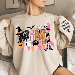 Lofaris Mimi Halloween Customized Name Kits Gift Sweatshirt