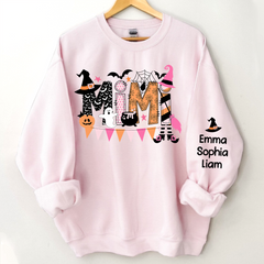 Lofaris Mimi Halloween Customized Name Kits Gift Sweatshirt