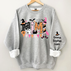 Lofaris Mimi Halloween Customized Name Kits Gift Sweatshirt