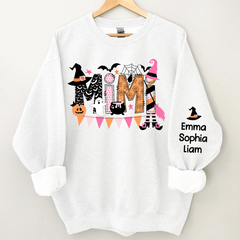 Lofaris Mimi Halloween Customized Name Kits Gift Sweatshirt