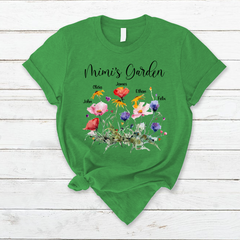 Lofaris Mimis Garden Wildflowers Mothers Day Gift T-Shirt