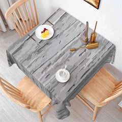 Lofaris Modern Abstract Grey Camouflage Tablecloth For Decor