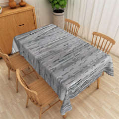 Lofaris Modern Abstract Grey Camouflage Tablecloth For Decor