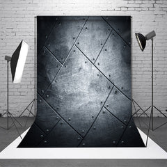 Lofaris Modern Black Metal Texture Backdrop For Photo Studio