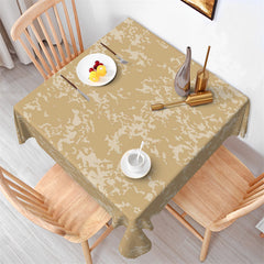 Lofaris Modern Chic Elegant Brown Abstract Texture Tablecloth