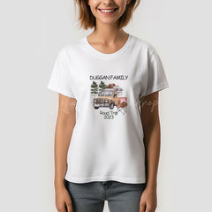 Lofaris Monogram Family Road Trip Personalized T-Shirt