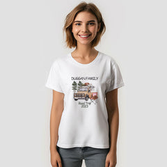 Lofaris Monogram Family Road Trip Personalized T-Shirt