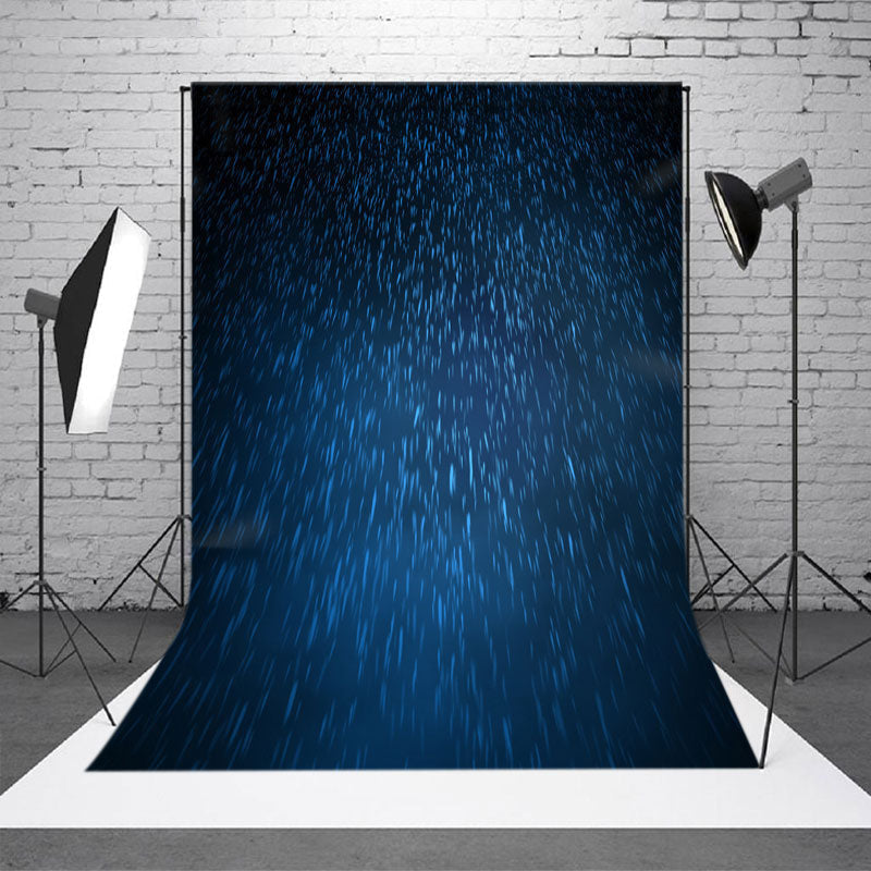 Lofaris Monsoon Blue Splash Curtain For Photo Backdrop