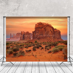 Lofaris Monument Valley Desert Dusk Natural Scenery Backdrop