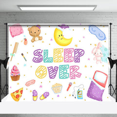 Lofaris Moon Food Doll Sleepover Party Backdrop For Girls