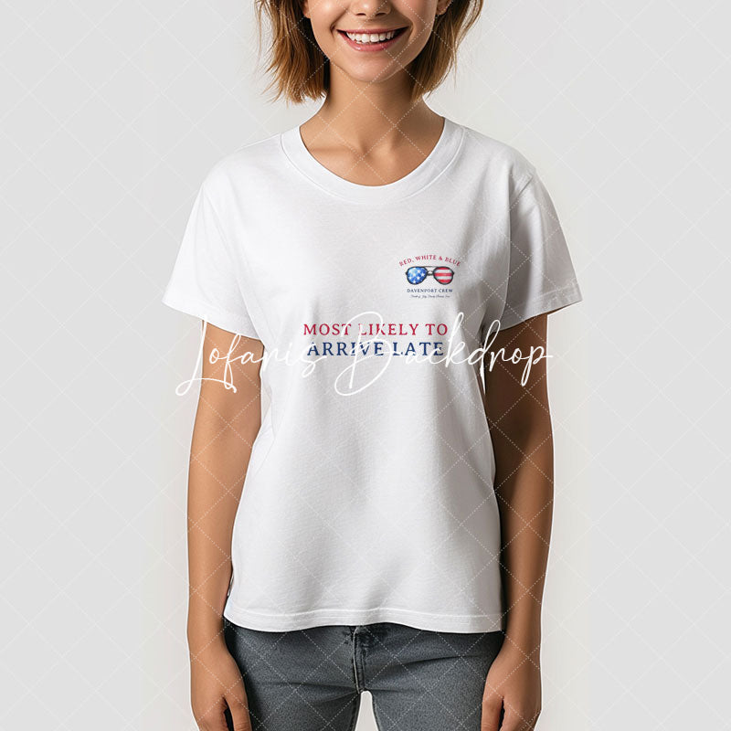 Lofaris Most Likely Red White Blue Family Reunion T-Shirt