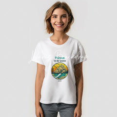 Lofaris Mountain Lake River Retro Family Reunion T-Shirt