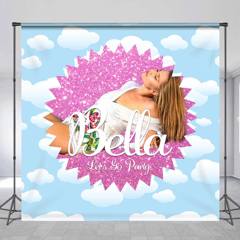 Lofaris Movie Album Theme Sky Custom Name Dance Backdrop