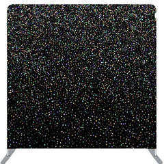 Lofaris Multi Color Sparkling Black Party Backdrop Cover