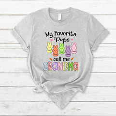 Lofaris My Favorite Peeps Grandma Kids Easter T-Shirt