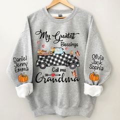 Lofaris My Greatest Blessings Call Me Grandma CTH01 Sweatshirt