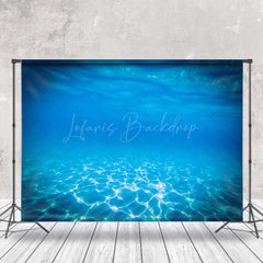 Lofaris Mysterious Blue Deep Sea Natural Scenery Backdrop