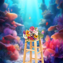 Lofaris Mysterious Fairy Tale Fish Underwater World Backdrop