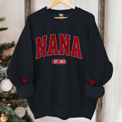 Lofaris Nana Grandma Mimi And Kids Glitter CTH01 Sweatshirt