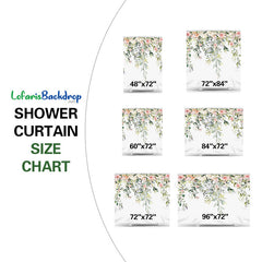 Lofaris Natural Green Cactus Step And Repeat Shower Curtain