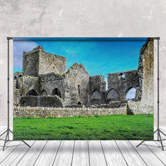 Lofaris Nature Lawn Hore Abbey Ruins Photo Booth Backdrop