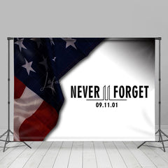 Lofaris Never Forget Flag Condolences Patriot Day Backdrop