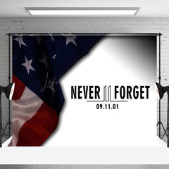 Lofaris Never Forget Flag Condolences Patriot Day Backdrop