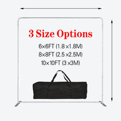 Custom Double-sided Photo Square Tension Backdrop