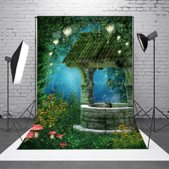 Lofaris Night Green Forest Pendant Well Photoshoot Backdrop