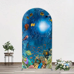 Lofaris Ocean Animals Birthday Party Chiara Arch Backdrop