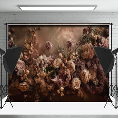 Lofaris Old Master Floral Abstract Wall Backdrop For Photo