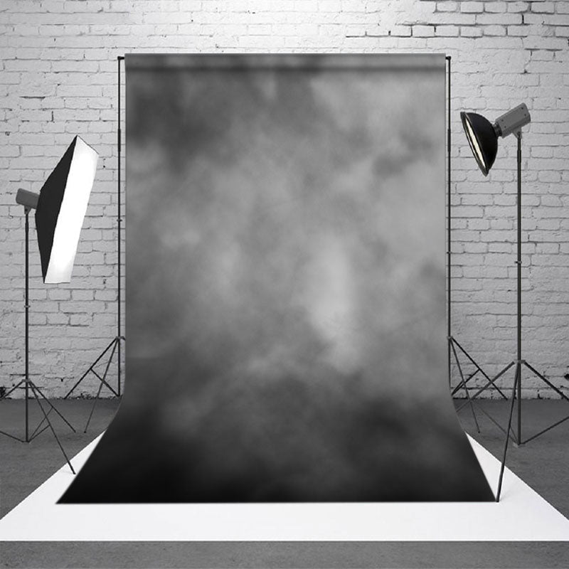 Lofaris Old Master Pewter Theme Grey Photo Booth Backdrop