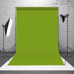 Lofaris Olive Drab Solid Green Portrait Photo Backdrop