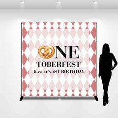 Lofaris One Toberfest Rhombus Custom 1st Birthday Backdrop