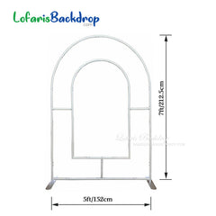 Lofaris Open Arch Backdrop Stand Chiara Metal Frame