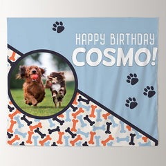 Lofaris Outdoor Lawn Party Custom Doggy Birthday Banner